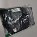 adidas Men's Athletic Cushioned Crew Socks (6 Pairs) Durable & Comfortable (Black, L)