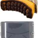 Lymphatic Contour Face Brush, Contour Face Brush for Lymphatic Drainage, Dry Lymphatic Drainage Massager, Ergonomically Designed to Fit The Skin Precisely