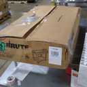 Rubbermaid Commercial Products BRUTE Heavy Duty 2-Shelf Utility/Service Cart, Medium, Lipped Shelves, Ergonomic Handle, Pneumatic Casters, 500 lb Capacity, Black, for Warehouse/Garage/Cleaning/Office