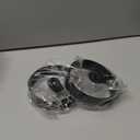 FUNUTTERS Egg Rings, 3.5'', Nonstick, Professional and Large, Stainless Steel Omelet/Egg Rings For Frying Eggs and Egg Mc muffins, Egg Mold For Breakfast, Mini Pancakes, and Fried Eggs