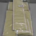 Drawer Organizer Clothes, Foldable Fabric Dresser Organizer Closet Organizers and Storage Box for Underwear,Folded Clothes,Baby Clothing,Socks,Bra,Towels,Ties(12 Pack,Yellow)