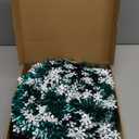 Pop-Up Artificial Christmas Tree with 100LED Lights,Collapsible Pencil Christmas Trees for Holiday Carnival Party Christmas Decorations (Green)