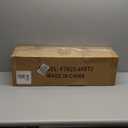 2Pack 4FT Outdoor Snowy Christmas Entrance Tree in Pot Base with 8 Modes Timer 60 Warm White & Colorful Change Light Battery Operated 15 Pine Cone 105 Red Berries Porch Front Door Decor