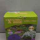 J&B XpandaHose 100ft Expandable Garden Hose – Ultra-Strong 3750D, 4-Layer Latex Core, Brass 3/4" Connectors, 10-Pattern Nozzle & Storage Bag – Lightweight, Kink-Reducing, Leak-Resistant