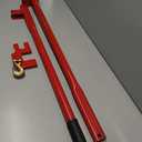 36" T Post Puller Fence Post Puller, Farm Equipment Tractor Accessories, Use Different Chains S Hooks Jacks Tractor Buckets from Ground
