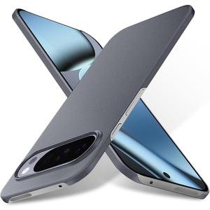 Bastmei for Google Pixel 10 Pro XL Case, Minimalist Phone Cases Extremely Light Ultra-Light Super Slim Thin Camera Protection Hard PC Cover for Google Pixel 10 Pro XL Matt Case (Gravel Gray)