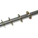 JMCHstore Rear Axle & Lock Nut w/ Spacer Assembly for Monster Mega Moto MMB80 80cc MMB105 105cc, for Coleman Realtree RB100 RT100 Mini Bike for oryxearth 105cc Kids Dirt bike