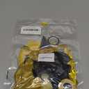 Jobkoo 30th Birthday Decorations for Him, Black Golden 30th Birthday Party Decor Men Women Happy 30th Balloons Black 30th Banner Cake Topper Number 30 Balloon for Thirty Decoration