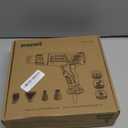 Heat Gun, Heavy Duty Hot Air Gun Kit Dual Temperature Settings 572~932 (300-500), Overload Protection with 4 Nozzles for Crafts, Shrink Wrapping/Tubing, Paint Removing, Epoxy Resin (Green)