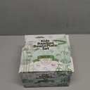 Grow Forward Bamboo Kids Plates and Bowls Sets - 8-Piece Dishwasher Safe Non Toxic Plates for Kids - Reusable Eco Friendly BPA Free Dishes Dinnerware Sets for Children - Rainforest