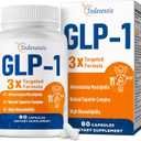 GLP-1 Supplement, GLP-1 with Akkermansia Probiotic, Berberine, 60 Capsules. Exp:12/2028