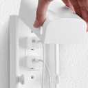 Bates Baby Safety Outlet Cover Box - Plug Covers for Electrical Outlets, Child Proof Outlet Cover, Socket Covers for Outlets (1 Pack, White)