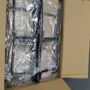 MuliVid 6 Pack 9FT String Light Poles for Outdoor,Metal Lights Hanging Pole Outside with Fork,Light Stand for Patio, Pergola, Garden, Backyard, Yard, Camping Party