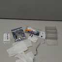 eXtremeRate AiryDocky DIY Kit Clear Replacement Case for Nintendo Switch Dock, Redesigned Portable Mini Dock Shell Cover for Nintendo Switch OLED - Shells Only, Dock & Circuit Board Chip NOT Included