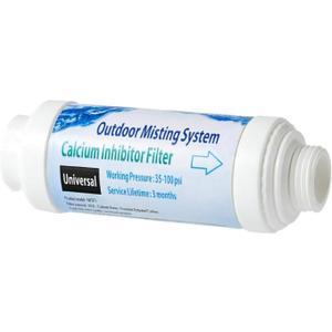 H&G lifestyles Misting System Calcium Inhibitor Filter for Patio Misters Inline Water Filter Effectively Reduce Hard Water Spots, Soften Water, Upgraded Formula