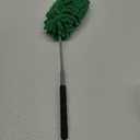 Duster Brush, Retractable Flexible Chenille Dust Removal Duster Brush Microfiber Cleaning Tool - Green
