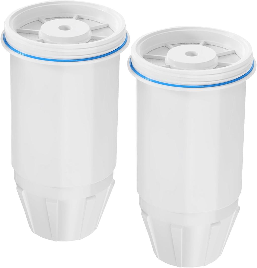 Upgrade ZR-001, ZR-017, ZR-004 Replacement for zero Pitchers and Dispenser water filter with Multi-Stage Filter System Reduce Lead, Chromium, PFOA/PFOS and TDS, 2pack
