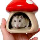 Ceramic Hamster Hideout - Small Animal Houses & Habitats for Mice, Gerbils, Lemmings or Other Small Pets - Accessories