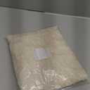 Romantic Floral Tie Up Curtains for Small Window Elegant Lace Balloon Sheer Curtain for Kitchen Bedroom Adjustable Sheer Curtain Valance for Bathroom Rod Pocket, 1 Panel (Beige,W52 L47 inch)