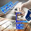 Rust Remover Spray for Metal, Powerful Rust Remover Heavy Duty Metal Cleaner, Multipurpose Rust Stain Remover for Metal,for Automotive Parts, Tools, Stainless Steel, Fast Acting Rust