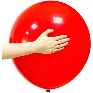 Red Balloons 18 Inch 12 Pack Large Latex Party Balloons Round Helium Balloon for Christmas Wedding Birthday Valentine's Day Engagement Anniversary Festival Party Decorations (Red Balloons 18 inch)