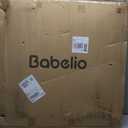 Babelio Baby Gate Extra Wide, Auto Close Dog Gate Pet Gate for House Stairs Doorways Fireplace (Black, 72" Wide Gate - 3 Panels)