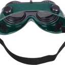 Welding Goggles Industrial Eye Protection Safety Glasses Adjustable Strap Vintage Steampunk Style for Welding and Costume Use