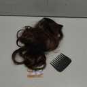 Claw Clip Ponytail Extension 18" Clip in Wavy Ponytail Hair Extensions Long Pony Tails for Women Extensions Light Chestnut Brown
