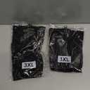 bropite Zipper Compression Socks Women & Men - 2Pairs Calf Knee High 15-20mmHg Open Toe Compression Stocking suit for Walking (3X-Large)