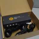 HDMI KVM Switch 4 Computers 2 Monitors with 3 USB3.0 Ports, 4K@60Hz Dual Monitor KVM Switch 4 Port for 4 PCs Share 2 Monitors, Support Button Switch, Adaptive EDID, 4 in 2 Out