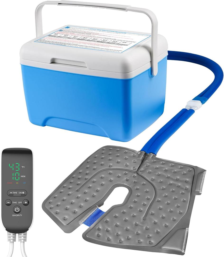 Cold Therapy Machine for Knee with Programmable Timer, Knee Pad