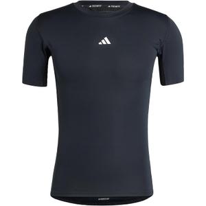 Adidas Men's Techfit Training T-Shirt, Black, X-Large