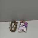 5 Pcs DIY Butterfly Decorations 5 Butterfly Branches with 30 Fake Butterflies for Crafts Faux Stems for Vase Filler Bouquets Home Decorations Garden Office Table Decor (Purple)