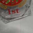 3 Pcs Christmas Contest Trophy Set 1ST 2ND 3RD Place Cookie Gingerbread Man House Pajamas Competition Kit Acrylic Awards Funny Xmas Party Trophies Tabletop Decor