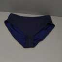 Eomenie Women's Swimsuit Tankini Tummy Control Bathing Suits Two Piece Full Coverage Slim Swim Suits with High Waisted Bottom, XL, Dark Blue-ribbed