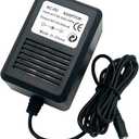 Power Supply for Genesis 2 3, Power Cord for Genesis 2 3, Replacement AC Adapter Charger Cord for SEGA Genesis 2, 3 Gaming Console