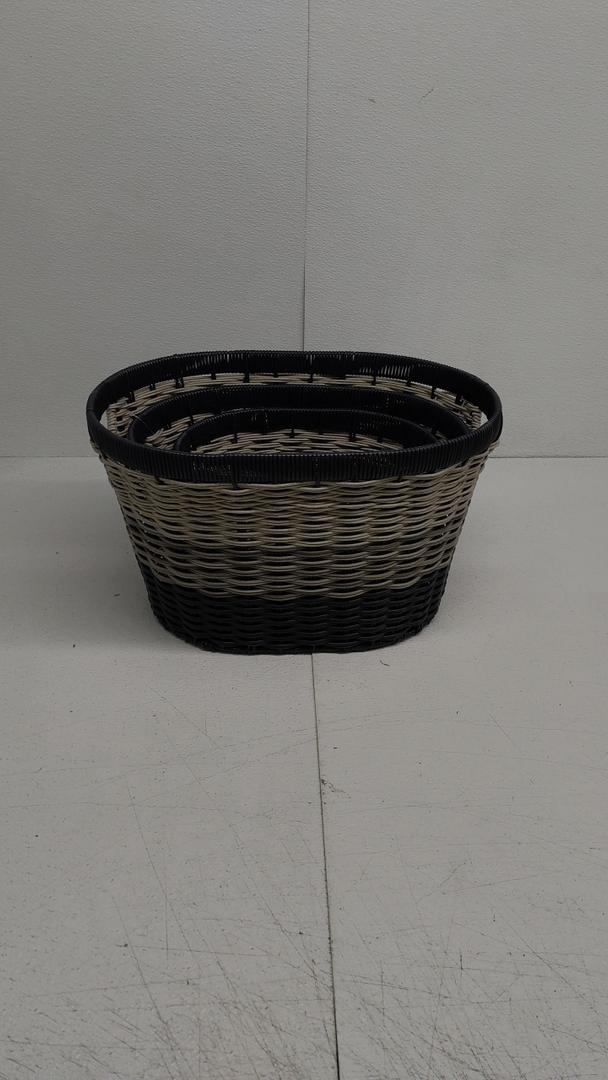 Knitted Baskets Set of 3
