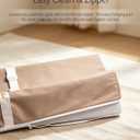 Baby Changing Pad, Changing Table Pads, Vegan Leather Wipeable Changing Pad, 32x16 in Waterproof Diaper Baby Changing Topper for Dresser, Table