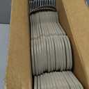 Amazon Basics Slim, Velvet, Non-Slip Suit Clothes Hangers, Gray/Silver - Pack of 30