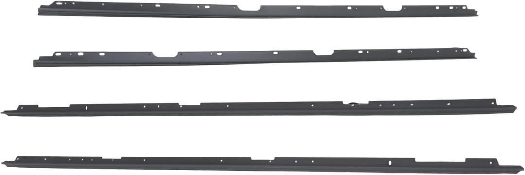 Silscvtt 4PCS Outer and Inner Front Window Weatherstrip Seals Set Replacement for Firebird 1982-1992 Replacement for Ca-maro 1982-1992 GM1390145 1AWSS00187 KG2064