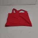 ATTRACO Womens Tank Tops Square Neck Fitted Sleeveless Shirts Seamless Ribbed Basic Top (Large, Red)
