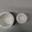 Marble Butter Keeper With Lid 4 Inch White Handmade Stone Butter Dish for Gifts & Kitchen Counter Decor - French Butter Crock With Water and Butter Container - Spreadable Butter Holder