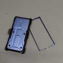 TONGATE for Samsung Galaxy S23 Ultra Case, [Built-in Slide Camera Cover & Screen Protector] [2 Front Frame]Military Grade Shockproof S23 Ultra Phone Case with Kickstand & Belt-Clip 6.8", Privacy Blue