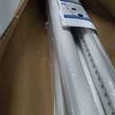 Long Tension Rod 39-144inch White Tension Curtain Rods no Drilling 1.26" Diameter Outdoor Curtain Rod for Patio,Windows,Shower,Doorway,Heavy Duty Spring Rods