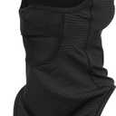 SUNMECI Balaclava Sun Protection Breathable Brim Full Face Mask Cooling Fishing Boating Cycling Sun Mask for Men Women (One Size-Medium, Black)