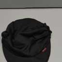 Lrastok Chemo Headwear Soft Newsboy Cap Baseball Cap for Women, Black