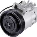 Alikali 55111610AA AC Compressor w/Clutch for Dodge Caliber 2009-2012,for Jeep for Compass 2009-2017,for Jeep for Patriot 2009-2017 A/C Air Conditioner Compressor Assembly 55111610AB 55111610AC