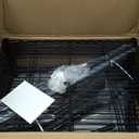 5 Tier Over The Fridge Shelf for Dorm Wheels 8 Hooks and 5 PVC Pads Black