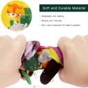 beiens Baby Books Toys, Touch and Feel Cloth Crinkle Soft Books, Toys for 0-3-6-12-18 Months Infant Newborn Baby Boy Girl Shower Gifts Set, Sensory Learning Stroller Toys (3PCS)