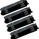 Direct Store Parts DP166 4pk 15 inch Porcelain Steel Heat Plate for Charbroil 463436215, 463439914, 466334613, 466342014 463436213, G432-0096-W1, Heat Tent Shield Deflector for Kenmore 16113, 16115